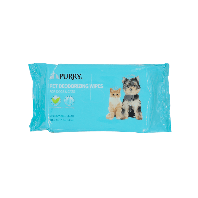 Purry Pet Wipes Spring Water Scent 80p