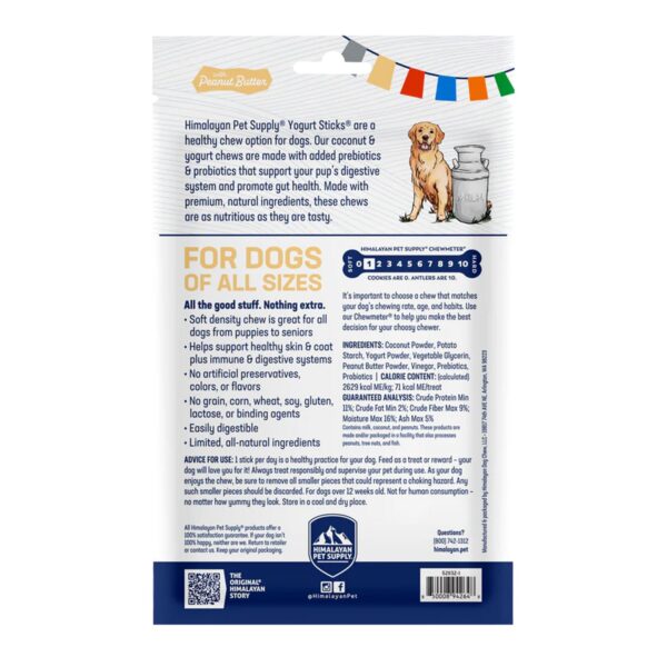Yogurt Sticks – Peanut Butter